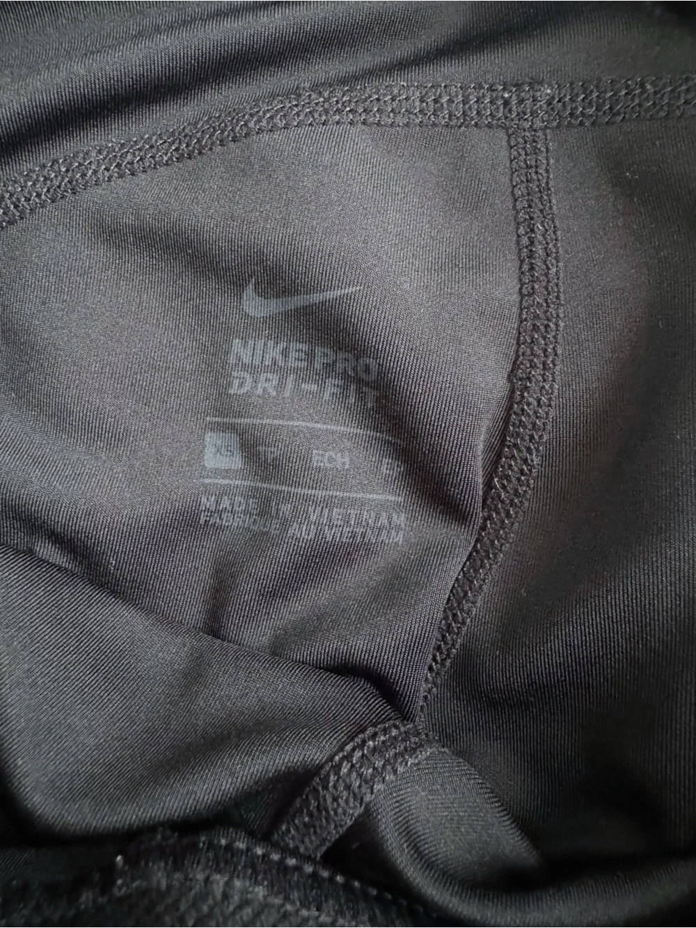 Nike Kids Dri-FIT Black Full Length Leggings and Capri Length Size XS (set of 2)
